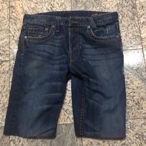 Mens eros jean shorts